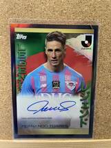 【フェルナンド トーレス Fernando Torres】 TOPPS Jリーグフラッグシップ サガン鳥栖 直筆サインカード　99枚限定　52/99 サッカー_画像1