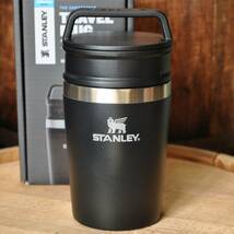 スタンレーSTANLEY真空マグ0.23L【マットブラック】正規品 完全密閉型サーモマグ アウトドア キャンプ 保冷保温 マグカップ コーヒーギフト_画像1