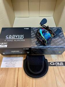 G-nius(ジーニアスプロジェクト) GRAVIUS AURORAグラビアス オーロラ K.IMAE 8.1:1 RH KAHEN Finess Spool 2022年末版