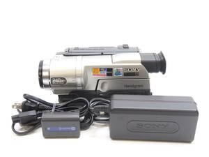 ◎SONY ソニー CCD-TRV96 NTSC Video Hi8 ビデオカメラレコーダー ジャンク品