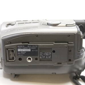 ◎SONY ソニー CCD-TR2 Video Hi8 Handycam 8ミリビデオカメラ ジャンク品の画像7