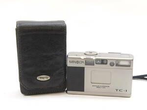 ◎MINOLTA ミノルタ TC-1（ケース付）