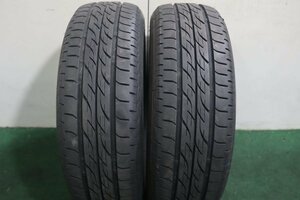 0492◆ 中古タイヤ2本　165/60R14　エブリイワゴン純正サイズ