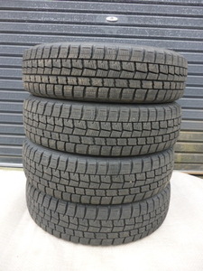 SH823 ダンロップ　ウィンターマックス01　WM01　155/65R14　2018年製　中古４本！！