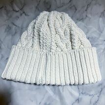 THE REAL McCOY's リアルマッコイズ　WHITE ARAN KNIT CAP　JOE McCOY_画像2