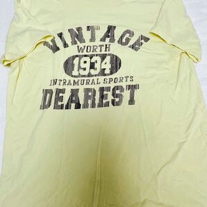 Tシャツ L イエロー ビンテージ Tシャツ