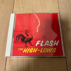 THE HIGH-LOWS(ザ・ハイロウズ)「FLASH～BEST～」サンプル盤 ステッカー付