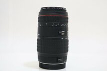 SIGMA ズームレンズ 70-300㎜ 1:4-5.6 DL MACRO SUPER 通信不良 動作未確認 中古ジャンク品_画像4