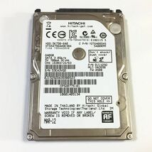 ★動作確認済★HITACHI 日立 2.5インチ SATA ハードディスク 640GB HDD 3個セット HTS547564A9E384_画像6