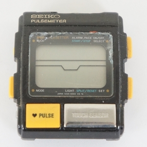 ③ SEIKO セイコー PULSEMETER パルスメーター S234-5000 心拍計 アラーム クロノグラフ デジタル 腕時計 本体のみ 7002073711