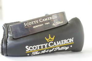 SCOTTY CAMERON スコッティキャメロン NEWPORT TWO Titleist タイトリスト Tel3 パター ヘッドカバー付き 9702101491