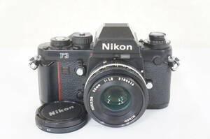 Nikon ニコン F3 ボディ 一眼レフ フィルムカメラ NIKKOR 50mm F1.8 レンズ セット 4502196021