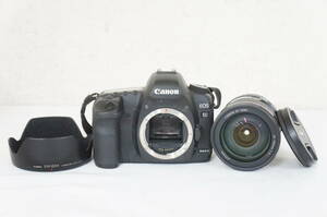 ⑥ Canon キャノン EOS 5D MarkⅡ デジタルカメラ EF 20-105mm F4 L IS USM レンズ EW-83H フード セット 0602196011
