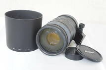 ② Nikon ニコン ED AF VR-NIKKOR 80-400mm F4.5-5.6 D カメラレンズ HB-24 フード付き 9702256071_画像1