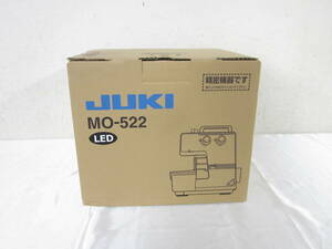 ② 未使用 JUKI ジューキ オーバーロック ミシン MO-522 OVERLOCK SEWING MACHINE 在庫品 デッドストック 7001291411