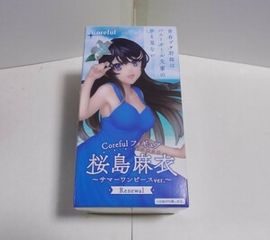 タイトー 青春ブタ野郎はバニーガール先輩の夢を見ない Coreful フィギュア 桜島麻衣-サマーワンピースver.- Renewal