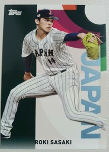 ☆佐々木朗希ＷＢＣインサート 2023 topps JAPAN EDITION 侍ジャパン 大谷翔平 千葉ロッテマリーンズ