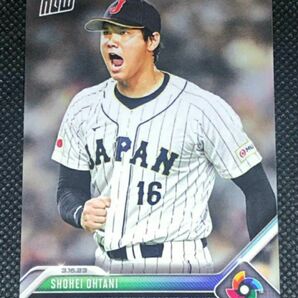 ☆吠える 大谷翔平 2023 ＷＢＣtopps NOW侍ジャパン 日本優勝 準々決勝 日本vsイタリア戦 ロサンゼルス・ドジャース