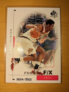 再出品無し●NBA●「 LARRY HUGHES（ラリー・ヒューズ）」●RC（ルーキーカード）●3500枚限定