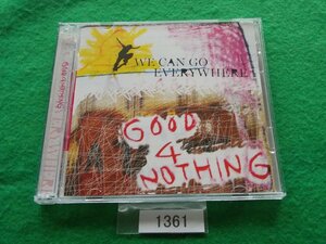 CD／GOOD4NOTHING／WE CAN GO EVERYWHERE／初回盤／CD + DVD／グッドフォーナッシング／ウィー・キャン・ゴー・エヴリウェア／管1361