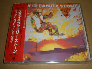 スライ&ファミリー・ストーン/エイント・バット・ザ・ワン・ウェイ〜未開封CD・プロモ・Sly & The Family Stone