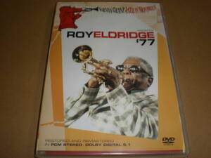 ロイ・エルドリッジ '77 DVD/ノーマン・グランツ・ジャズ・イン・モントルー/Roy Eldridge 未開封/Oscar Peterson/Niels Pedersen