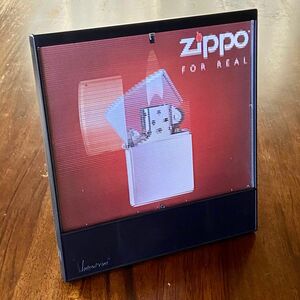 未使用 ZIPPO 電池式 卓上 ディスプレイ ジッポー 販売店用 販促品