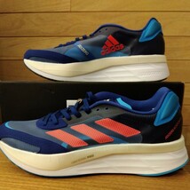 28cm 新品正規品 アディダス アディゼロ ボストン 10 M 紺 GY0926 adidas ADIZERO BOSTON 10 M ランニングシューズ メンズ_画像1