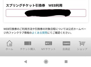 2024 千葉ロッテマリーンズTEAM26 スプリングチケット引換券 3枚 WEB利用引換コード