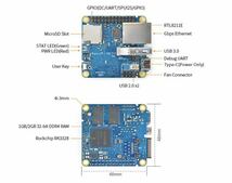 Nanopi NEO3 ミニ開発ボード 2GB RockChip RK3328ギガビットイーサネットポート DDR4 RAM OpenWrt/LEDE Ubuntu_画像4