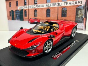 Burago signature 1/18 Ferrari Daytona SP3 red Ferrari BBurago case attaching special final product 