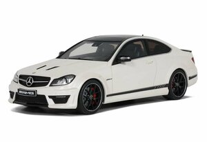 新発売　GT spirit 1/18 Mercedes Benz C63 AMG (W204) EDITION 507 2014　ホワイト　GTスピリット　メルセデス　ベンツ　GT899