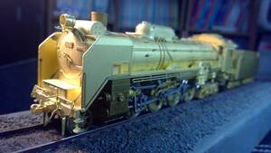 FOMRAS-GREEN ART,KOREA D61 steam locomotiv 1/80 16.5 millimeter final product 