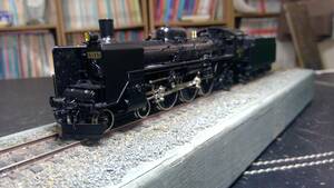 fo blur s green art C55(C55-57) steam locomotiv 1/80 16.5 millimeter final product 