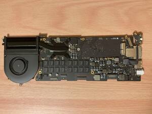 【動作OK】Apple MacBook Pro 13-inch Late 2013 Corei5 2.4GHz/ 8G ロジックボード(CPUファン、ヒートシンク、電源ユニット付き）