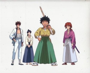 * Rurouni Kenshin цифровая картинка анимация имеется 