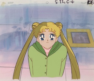  Pretty Soldier Sailor Moon cell picture animation attaching 