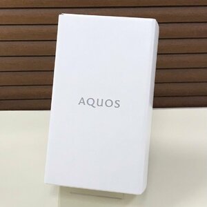 ☆新品未使用☆ SoftBank SHARP AQUOS wish A103SH チャコール SIMロック解除済 〇判定