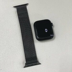 ☆良品/中古品☆本体＆バンドセット Apple Watch Series7 45mm GPSモデル MKNN3J/A & ML773FE/A ミッドナイト A2474