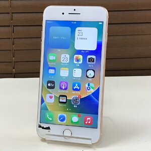 ☆ジャンク/割れ/中古品☆SoftBank iPhone 8 Plus 64GB MQ9M2J/A Gold ゴールド SIMロック解除済み 〇判定