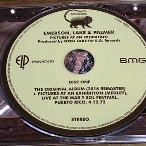 EMERSON. LAKE ＆ PALMER / PICTURES AT AN EXHIBITION(2016 Remastered)[輸入盤CD] CD2枚組 BMGCAT2CDの画像7