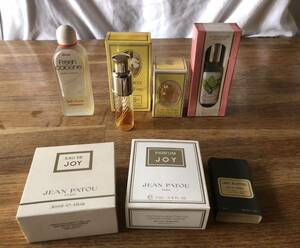 香水セット　JEAN PATOU EAU DE JOY 30ml PARFUM JOY 7ml NINA RICCI ニナリッチ すずらん　月美人 カネボウ フレッシュシプレーコロン 他