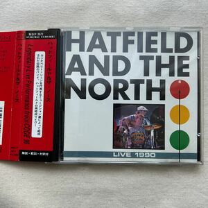 ハットフィールド・アンド・ザ・ノース / ライヴ 1990（帯付き）
