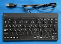 純正 新品 富士通 USB 日本語キーボード CP740118-01 軽量_画像1