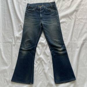 【鬼ヒゲ鬼蜂の巣】Levi’s 646 83年製 オリジナルレングス 色落ち良