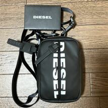 未使用！DIESEL ディーゼル　ビッグロゴ 2WAYミニショルダーバッグ ブラック　送料無料_画像4