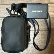 未使用！DIESEL ディーゼル　ビッグロゴ 2WAYミニショルダーバッグ ブラック　送料無料_画像5