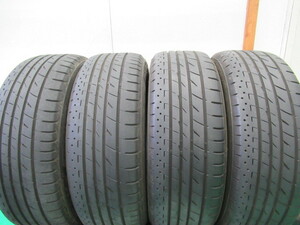 215/60R17 4本セット　プレイズ PX-RV ブリヂストン　ミニバン専用　中古　エルグランド・ヴェルファイア・アルファード・エリシオン他