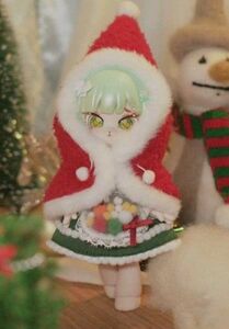 ボニーバニー　クリスマスコスチューム　緑色　COME4FREE オビツ11