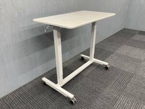 * tube S223* our company flight correspondence region equipped * great special price goods * Sanwa Supply made * with casters . Stan DIN g desk * width 880mm elevator talent * tabletop white white group 